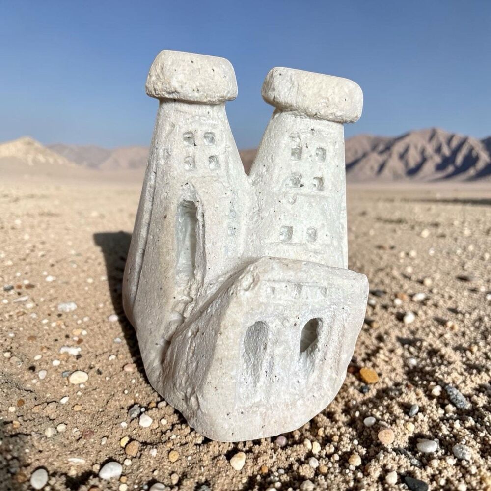Fairy Chimney Kapadokya Cappadocia, Turkey Pumice Stone Replica 4.25 Inch VTG